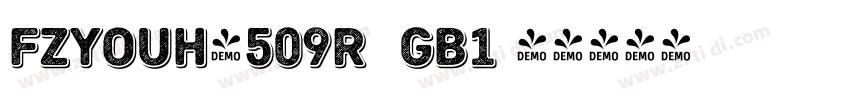 FZYOUH_509R  GB1 4字体转换
